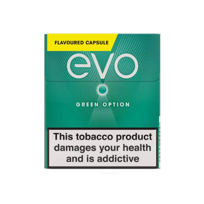 Buy EVO Green Option heated tobacco refills for Ploom X