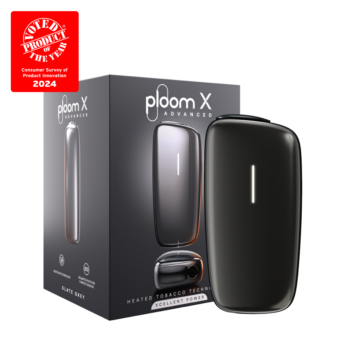 Ploom x SLATE 易く GREY