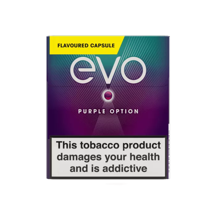 Buy EVO Purple Option heated tobacco refills for Ploom X