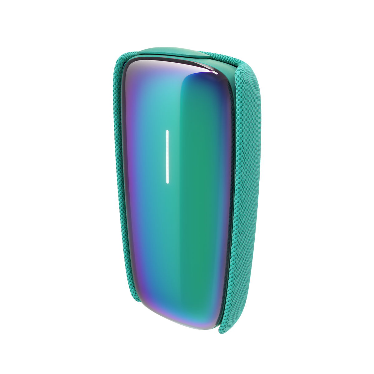 Aqua Halo Fabric Back Cover