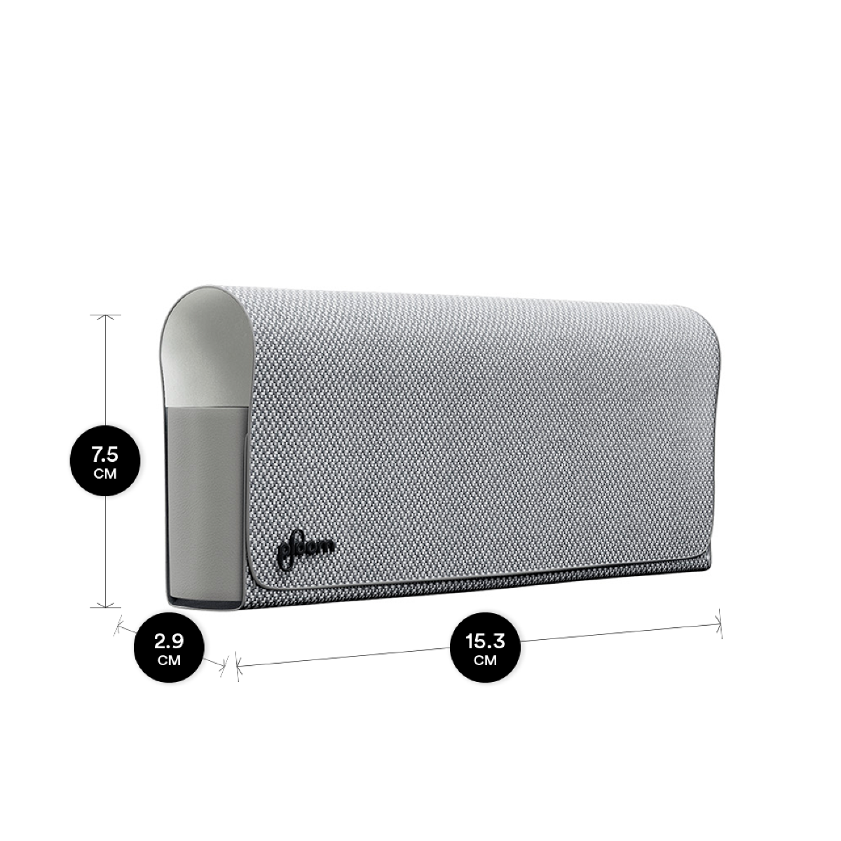 Grey Fabric Carry Case